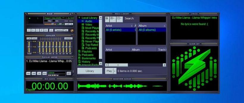 WinAmp 5.9经典重制 ：支持Win 11