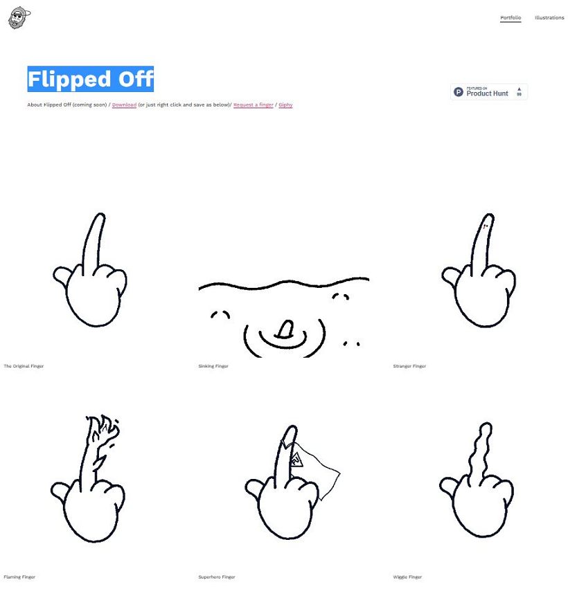 Flipped Off - 竖中指gif动图表情包[含下载地址]