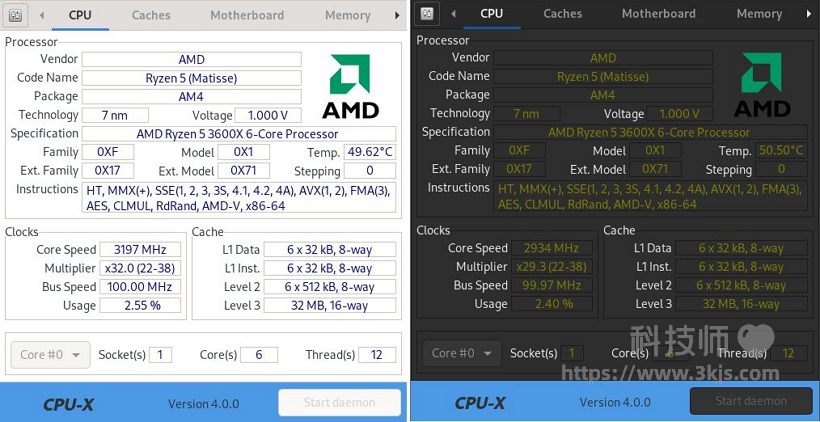 CPU-X_linux查看cpu和内存[含教程]