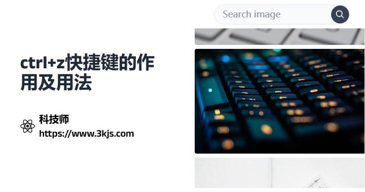 返回快捷键ctrl加什么(ctrl+z快捷键的作用及用法)