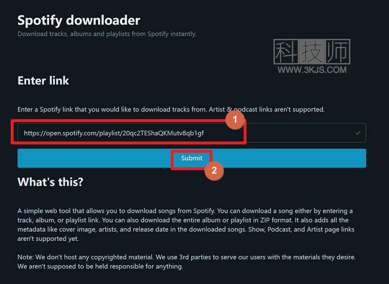 Spotify downloader - spotify音乐下载在线工具