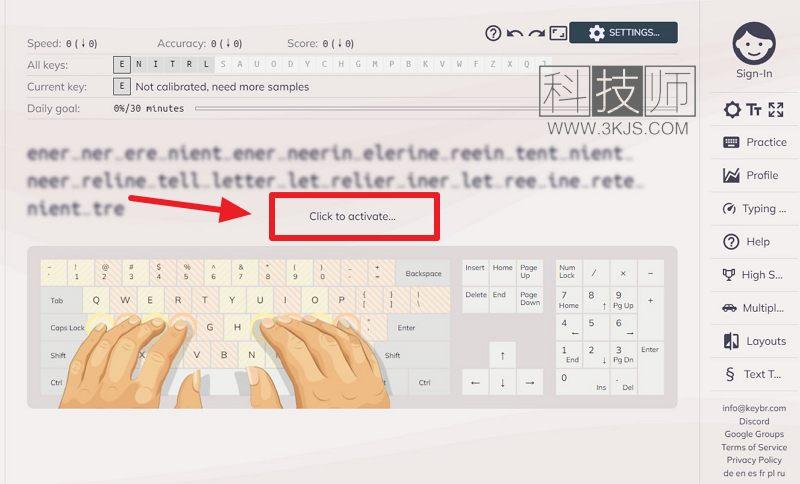 Keybr_英文打字练习(含教程)