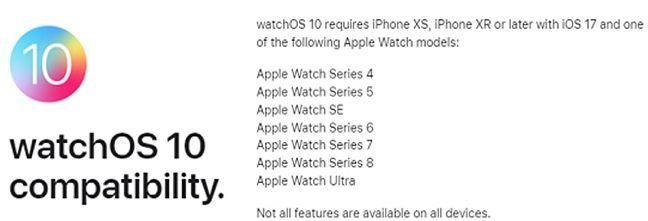 watchOS 10支持那些苹果手表(支持watchOS 10的Apple Watch型号一览表)