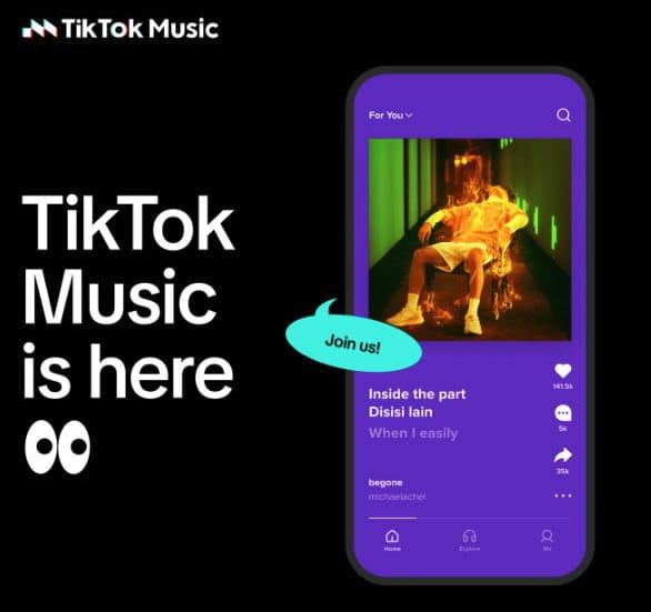 TikTok Music 推出！剑指 Spotify 和 Apple Music