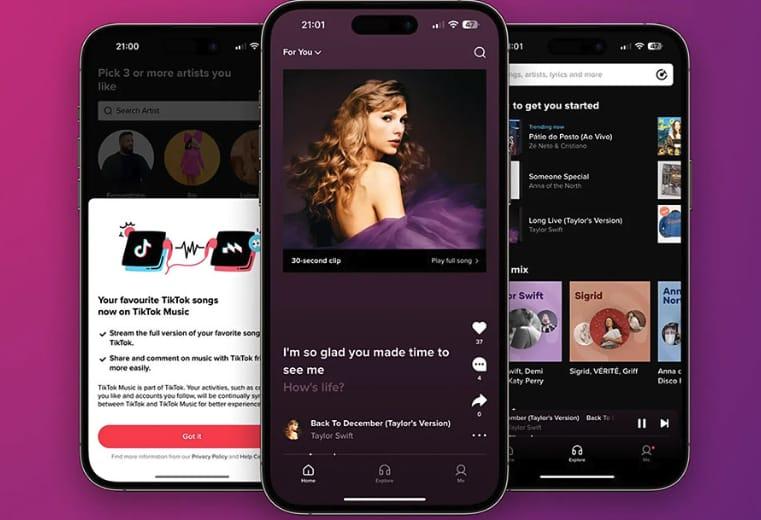 TikTok Music 推出！剑指 Spotify 和 Apple Music
