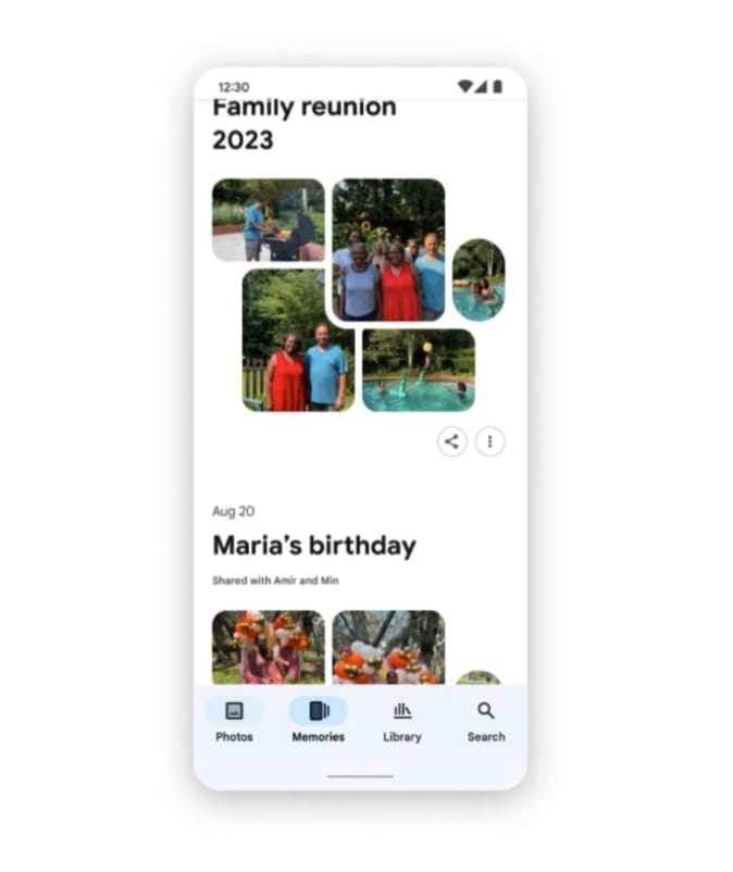 Google Photos 加入AI功能：一键自动命名照片集