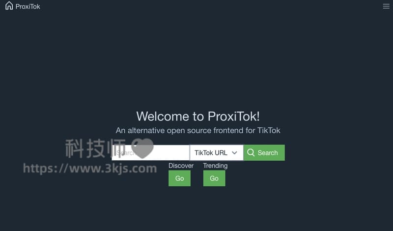 ProxiTok - 国内可直接看的tiktok镜像网站(含教程)