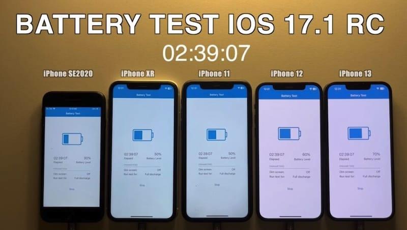 苹果 iOS 17.1 耗电吗(iOS 17.1固件耗电实测)