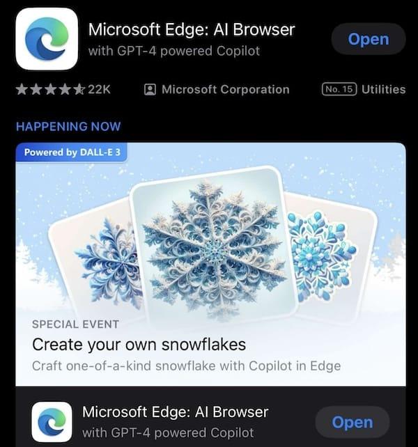 微软悄悄为将Edge浏览器以 AI Browser 作称呼