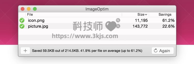 ImageOptim - 图片压缩软件(含教程)