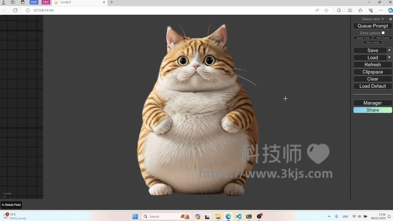 ComfyUI-3D-Pack ：2D图像转换为3D模型的工具