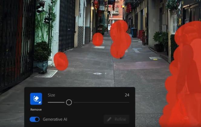 Adobe Lightroom 推出全新生成式AI工具：物件移除功能效果出众