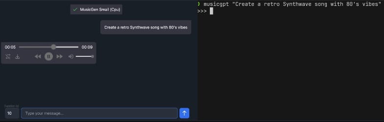 MusicGPT - 本地运行的AI音乐生成器