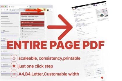 Just-One-Page-PDF ：网页转PDF的Chrome插件