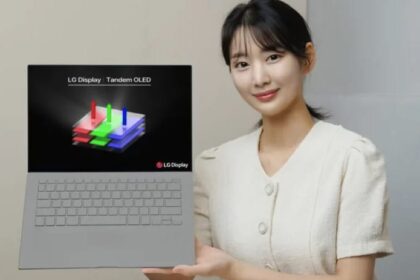 LG Display量产首款笔记本电脑Tandem OLED面板