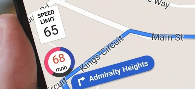 Google Maps iOS版将会加入车速显示及限速提醒功能