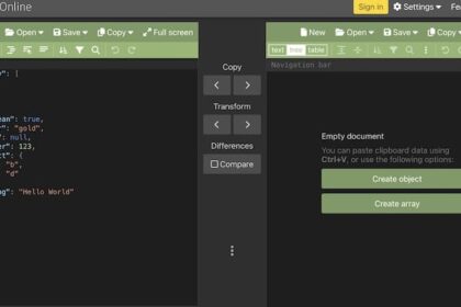 JSON Editor - 可视化浏览和编辑JSON数据的工具