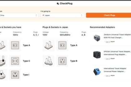 CheckPlug - 快速查询合适插头的在线工具