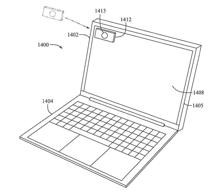 苹果为MacBook研发新型可拆卸镜头设计