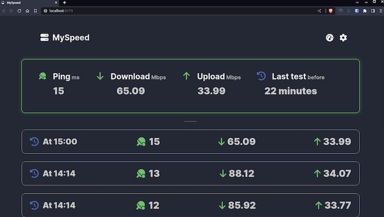 MySpeed - 网速测试工具