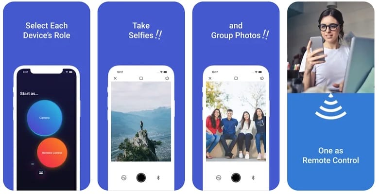 Remote Camera App for Selfie