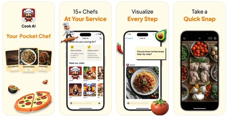 Cook AI: Snap, Make & Taste