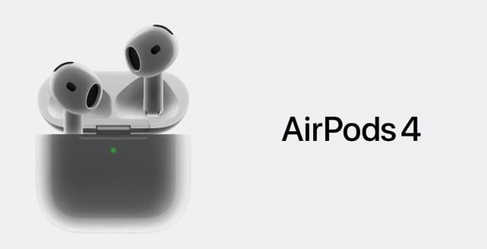 AirPods 4 取消传统背面设置按钮，采用隐藏式电容按钮