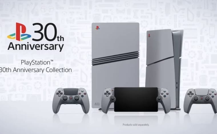 索尼发布 PlayStation 30 周年纪念版 PS5 Pro ，采用经典灰色设计