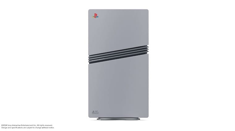 索尼发布 PlayStation 30 周年纪念版 PS5 Pro ，采用经典灰色设计