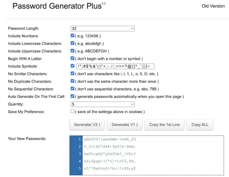 Password Generator Plus - 在线密码生成器(含教学)