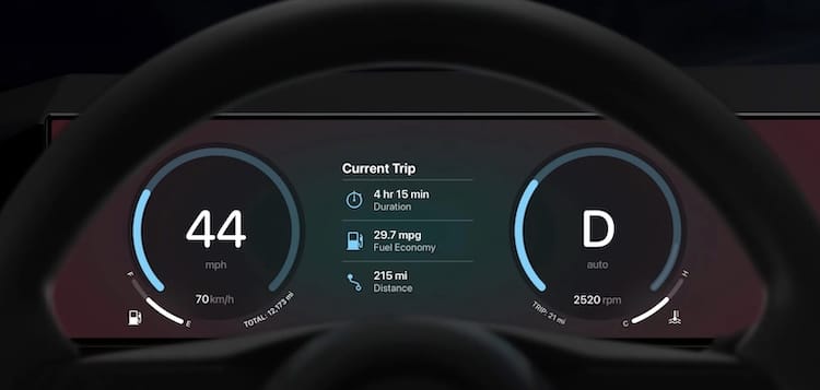 苹果今年将推出新一代 CarPlay，界面和功能曝光