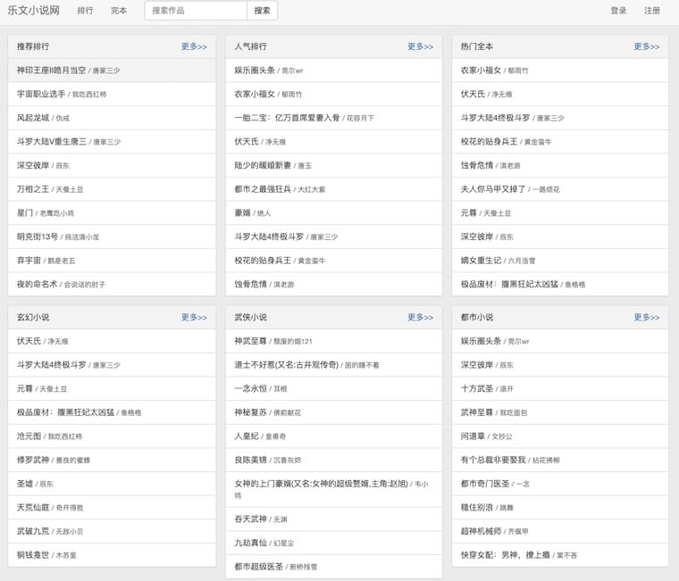 乐文小说网 - 免费小说在线阅读网站