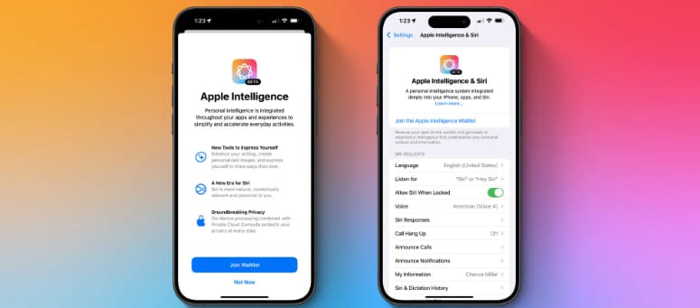 使用Apple智能(Apple Intelligence)功能需满足六大要求