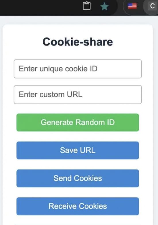 Cookie-share ：cookie免费账号密码分享工具(支持Chrome/Edge)