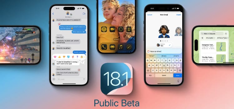 苹果推出 iOS 18.1 Public Beta 3 公测版 (附新功能一览)