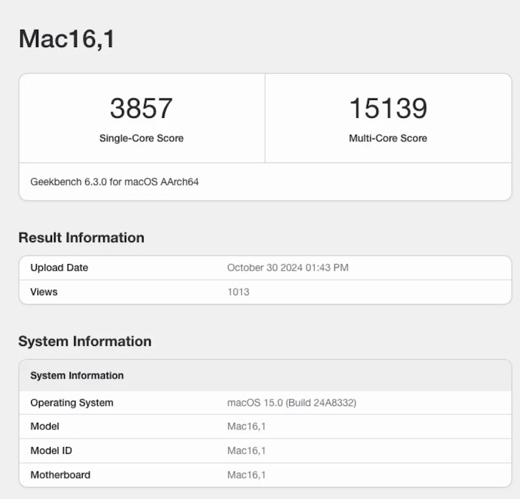 Mac mini M4 Pro Geekbench 跑分曝光，性能超越Mac Pro