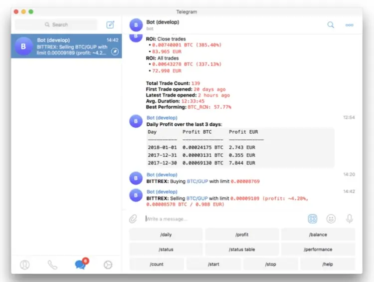 Freqtrade - 免费开源的加密货币交易机器人