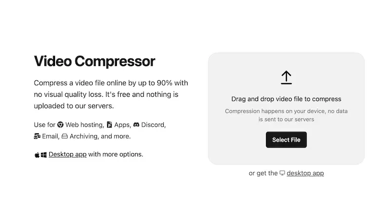 Rotato Video Compressor - 视频压缩在线处理工具