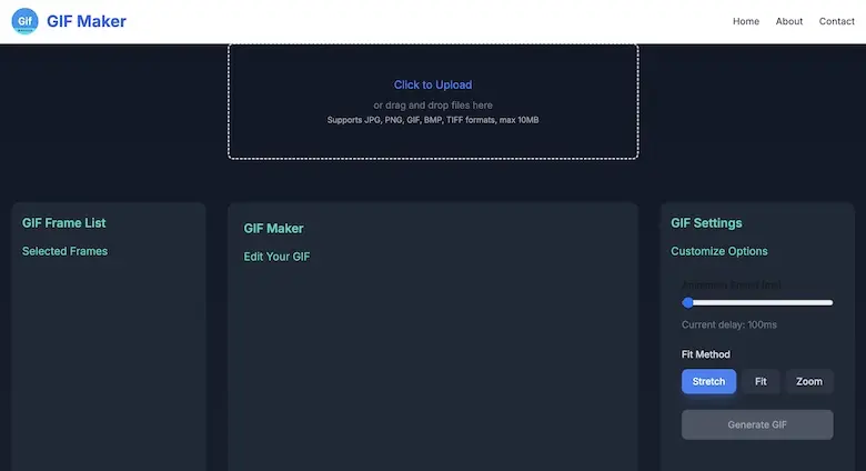 GIF Maker Free - 在线GIF动图制作工具