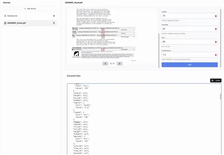 OpenHealth - 基于AI健康数据管理工具