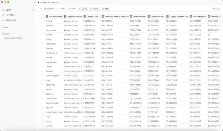 MacData Pro - Mac版csv大文件打开器